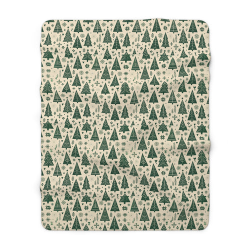 The Nordic Hygge Sherpa Blanket | Cozy Scandinavian Holiday Throw